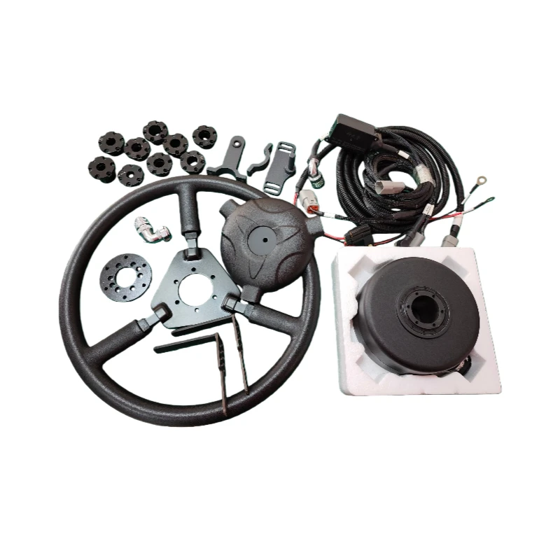 Steering Wheel Gear Motor 12V 50W 80rpm or 100rpm Automatic Steering Motor Suitable for Tractor Automatic Driving Systems