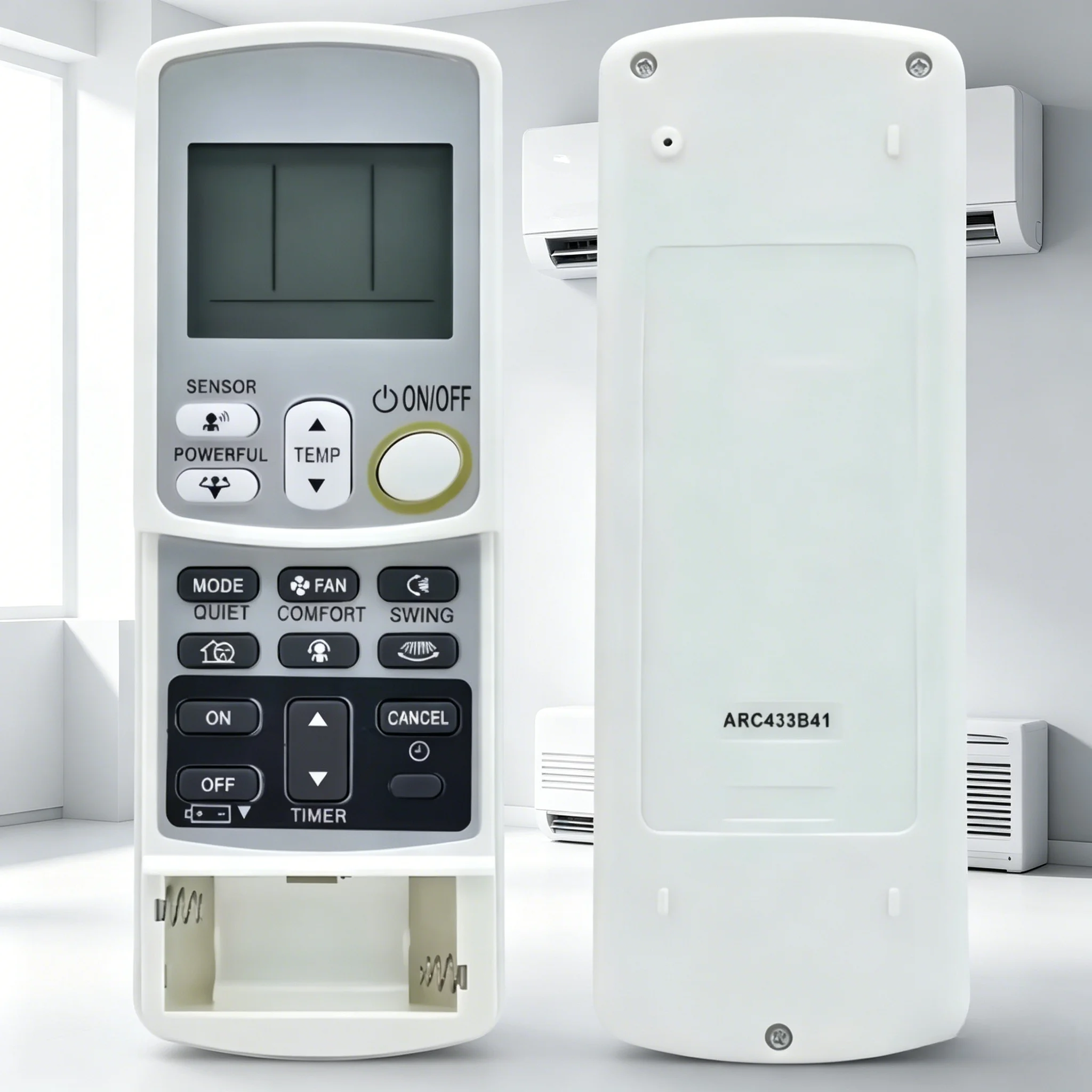 

Daikin ARC433B41 Air Conditioner Remote Control Replacement Floor AC Controller for Home Comfort Simple Operation No Setup Neede
