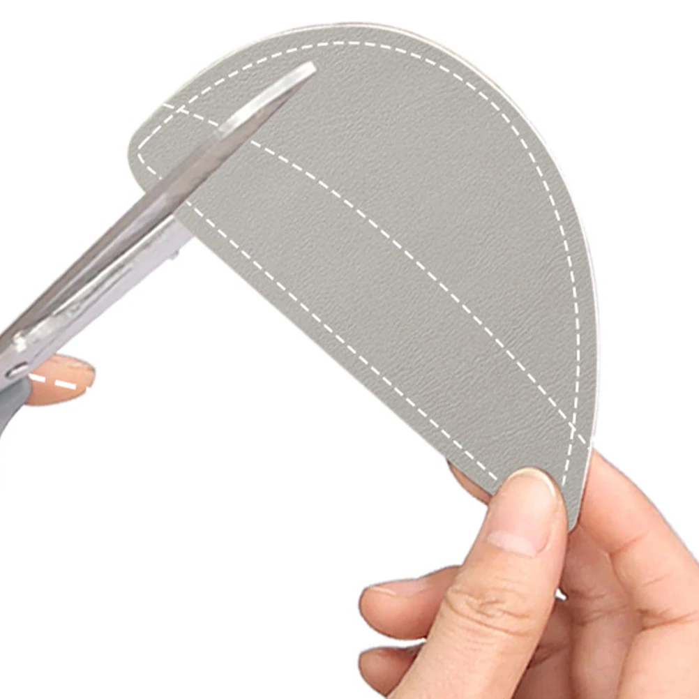 

12 Pcs Shoe Patches Heel Repair Stickers Adhesive Supplies for Holes Boot Repair Accessories Women Black Gray White