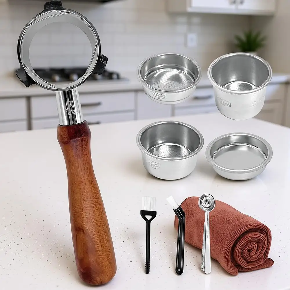 51mm Bottom Port Filter Compatible with Specialista Coffee Machines EC9335 9155 9355 9665