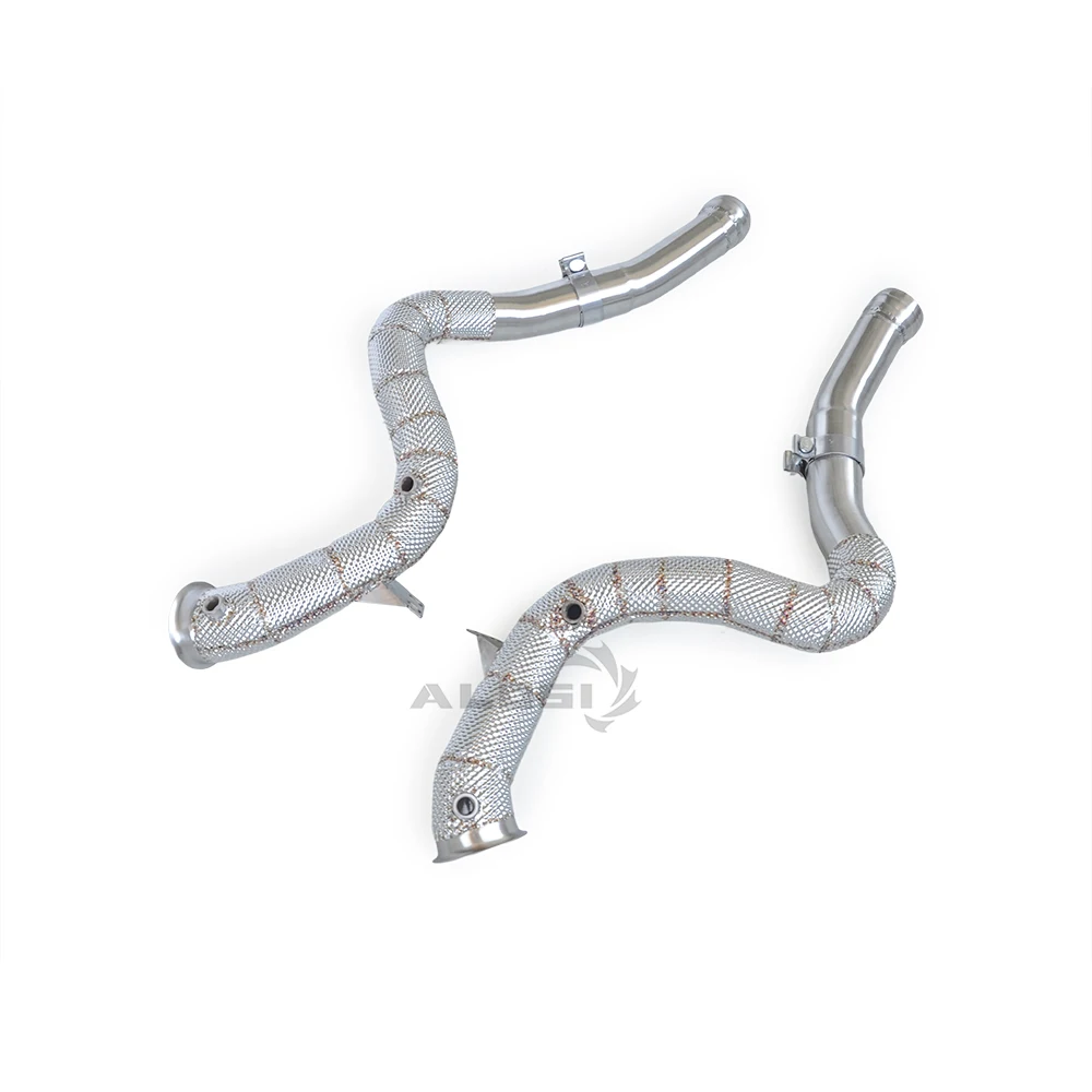 

Exhaust Pipe Downpipe for Mercedes Benz GLC63 AMG 4.0T 2016-2022 High-performance Exhaust Downspout Racing Enhancement