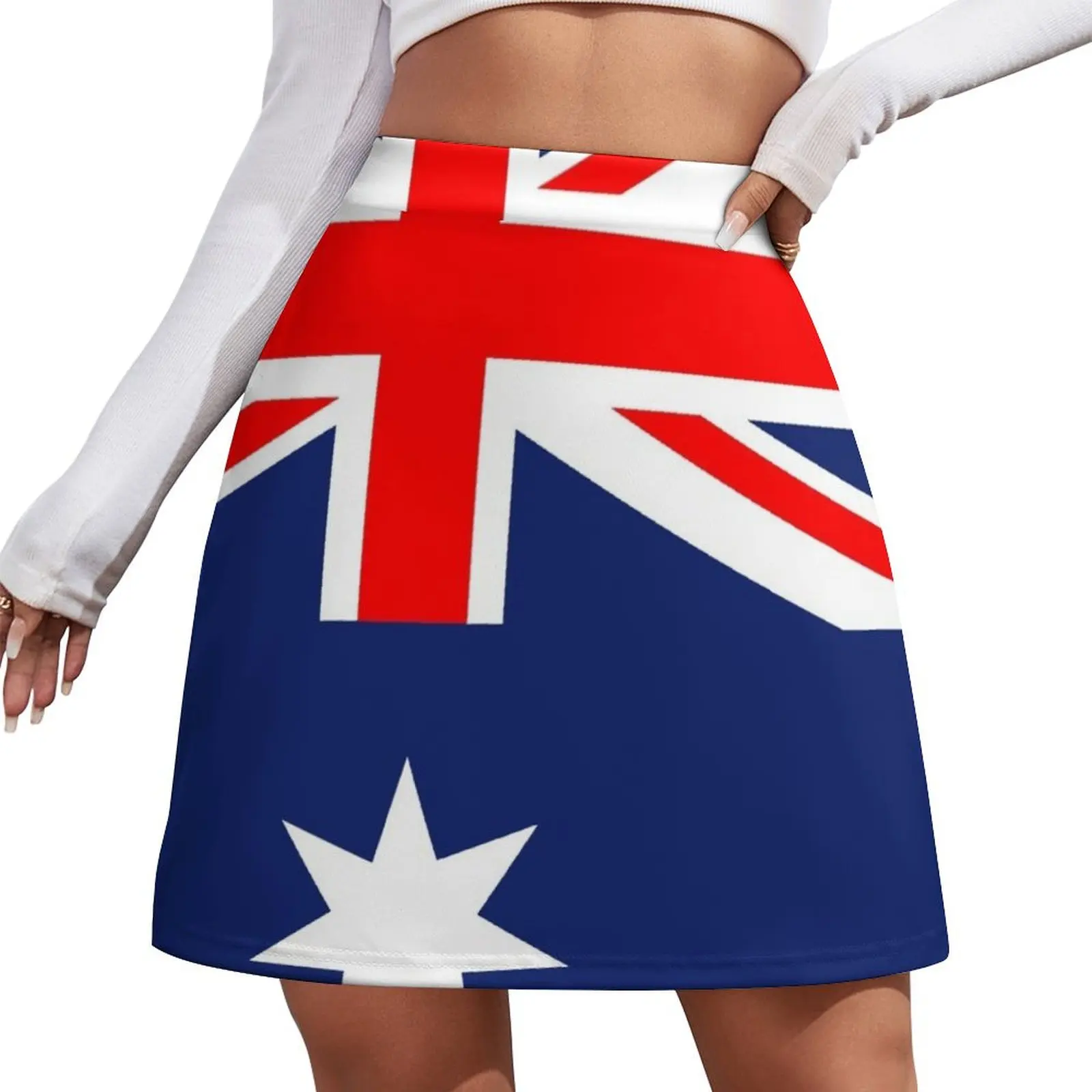 

Australian Flag Mini Skirt mini denim skirt women's stylish skirts dress women summer Mini Skirt