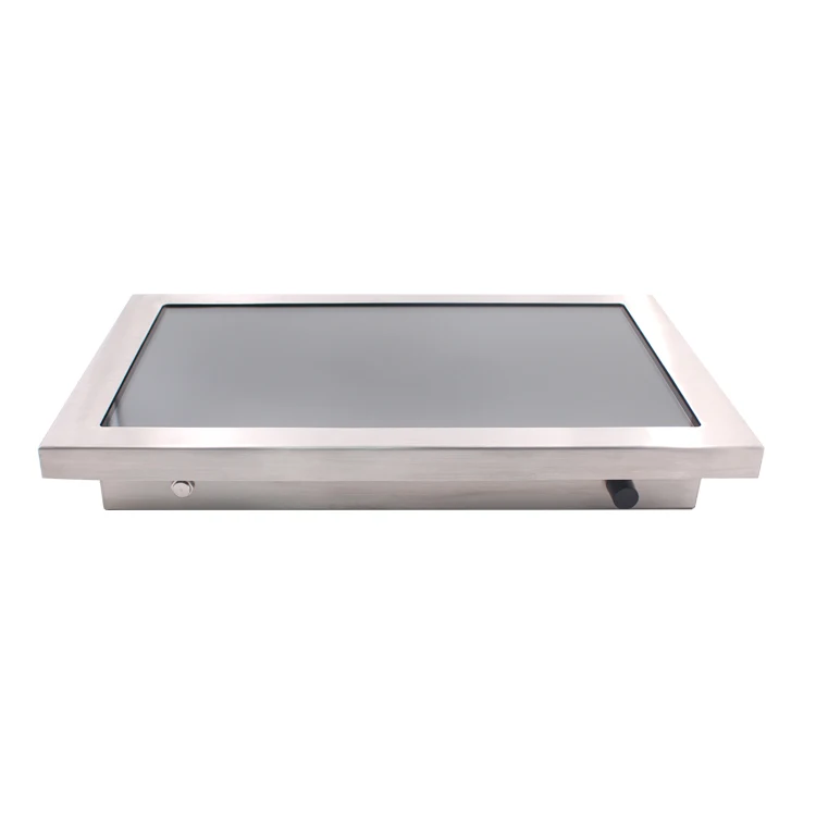 21 Inch IP67 IP69K Waterproof Shockproof Touch Screen Monitor For Kitchen Cabinet Kiosk