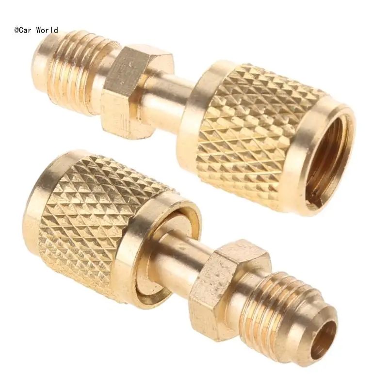 6XDB New R410a Brass Adapter Joints 1/4