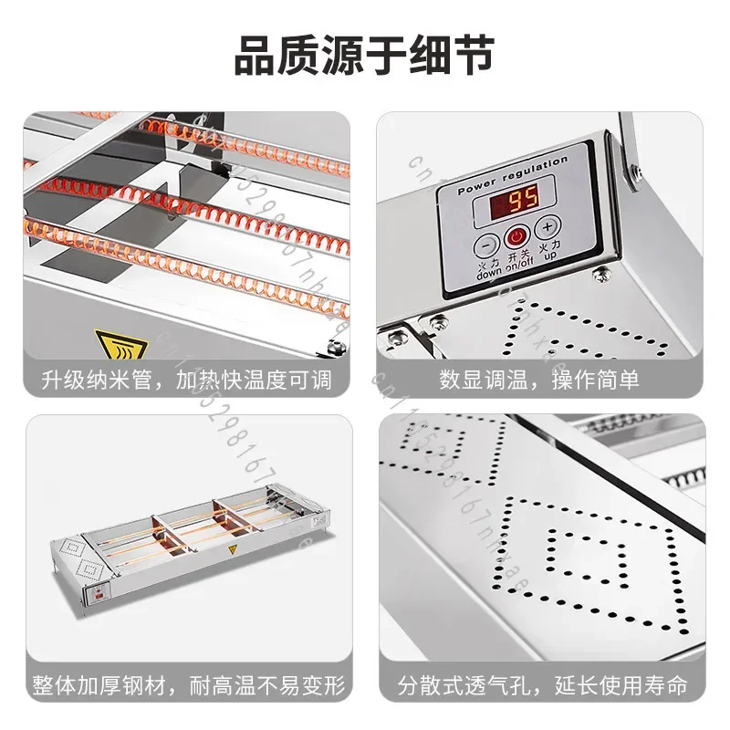 Stainless Steel Heating Lamp Ken Food Thermal Insula Dining Table Thermal Insulation Lamp  Hanging Thermal Insulation Lamp