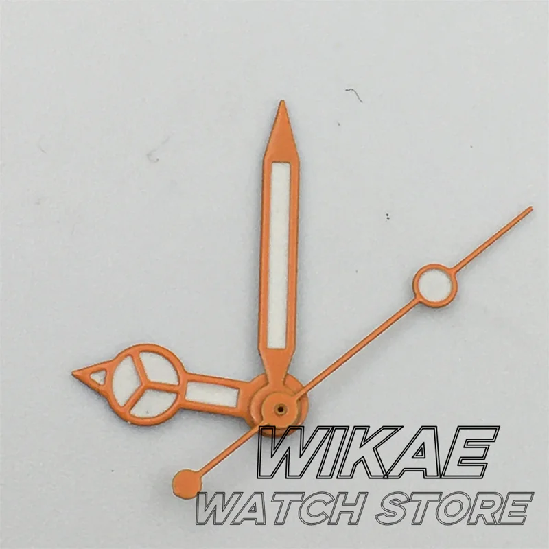 NH35 Watch Hands Black White Silver Yellow Gold Rose Orange Purple Watch Needles Green Luminous Pointer NH35 Watch Accessories