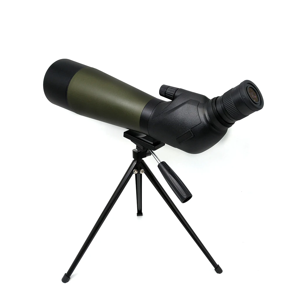 TONTUBE Spotting Scope 20-60X80 Long View Powerful Shooting Telescope Hunting Scopes Connect Phone Holder Equipment for Camping