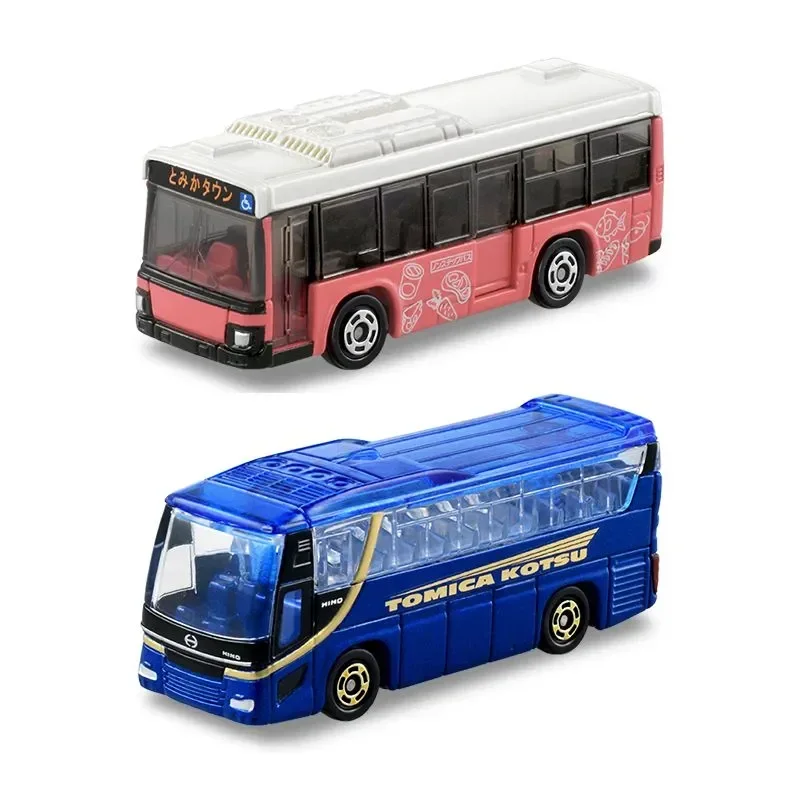 Takara Tomie Stad Bus Terminal Set Ik Ga Vertrekken Auto Legering Speelgoed Motorvoertuig Diecast Metalen Model Geschenken