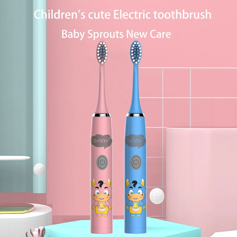 Children's ElectricToothbrushFor Both Men And Women, Suitable For Children Aged 3-15 Years Old. Soft Bristled Brush. Electric