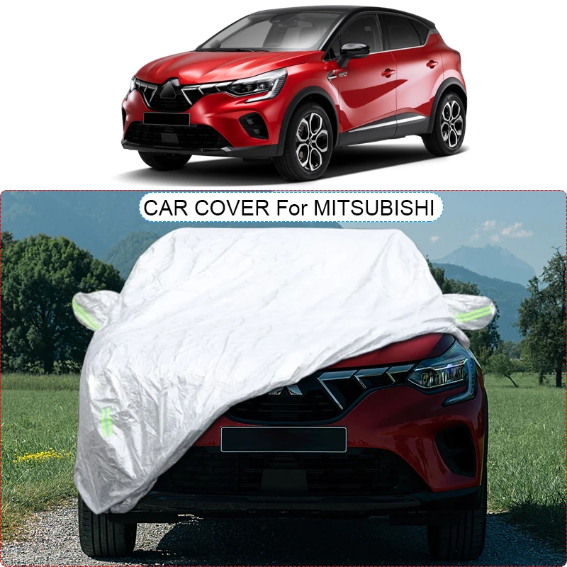 3Layer Thicken Car Cover Dustproof Snow Waterproof Auto Accessories  For Mitsubishi ASX XD ECLIPSE CROSS OUTLANDER PAJERO SPORT