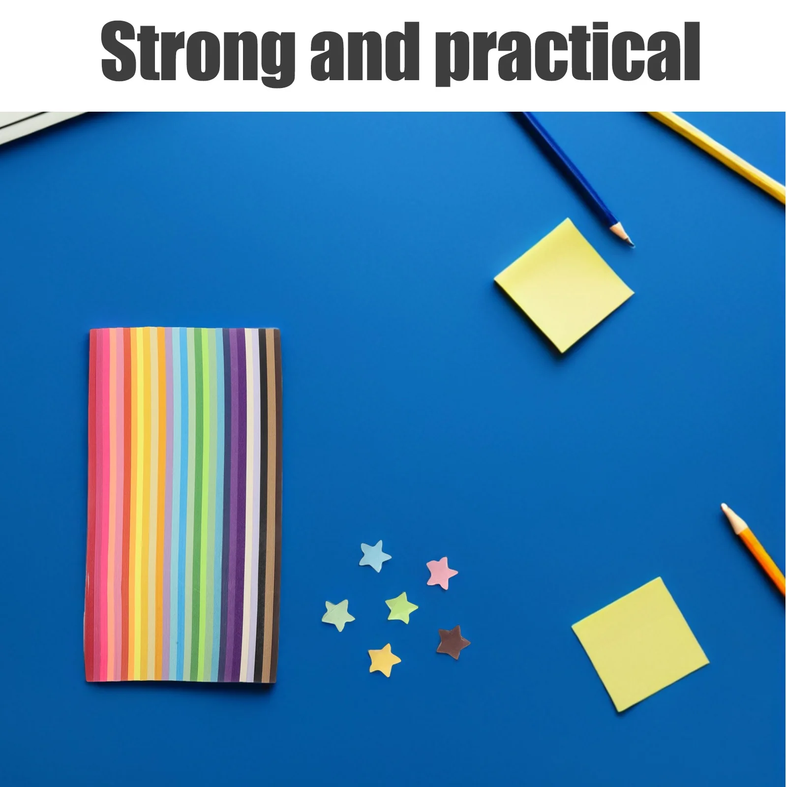 

4050Pcs Lucky Star Folding Paper Colorful Origami Paper Stars DIY Crafts Handmade Origami Star Strips for Party Gifts