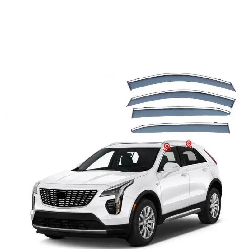 

Awnings & Shelters Window Visor Side Window Deflector For Cadillac XT4 2018 2019 2020 2021 2022 2023