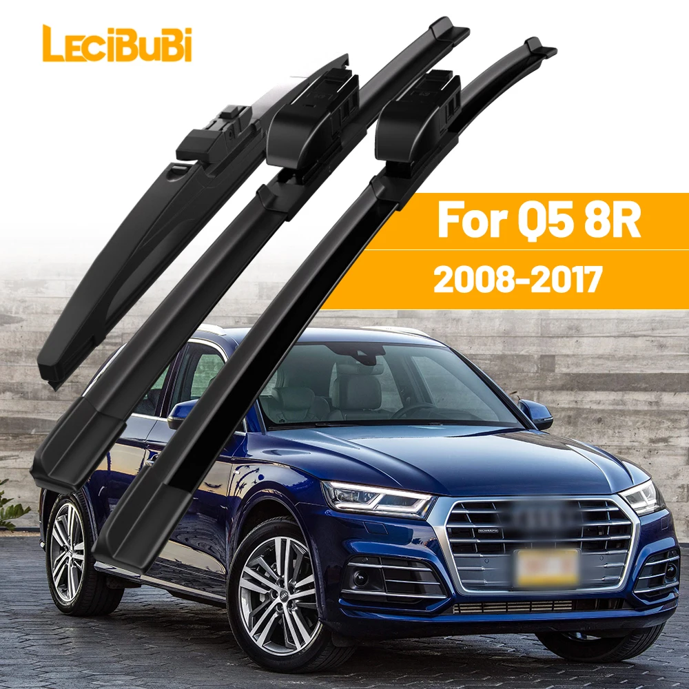 

For Audi Q5 8R 2008-2017 1set Front & Rear Windshield Wiper Blades Windscreen Wipers 2009 2010 2011 2012 2013 2014 2015 2016