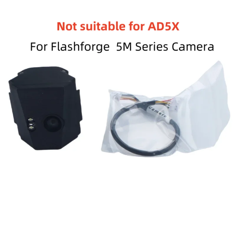 

1pcs Camera for Flashforge Adventurer 5M Series AD5M AD5MPro 3d Printer Camera Kit
