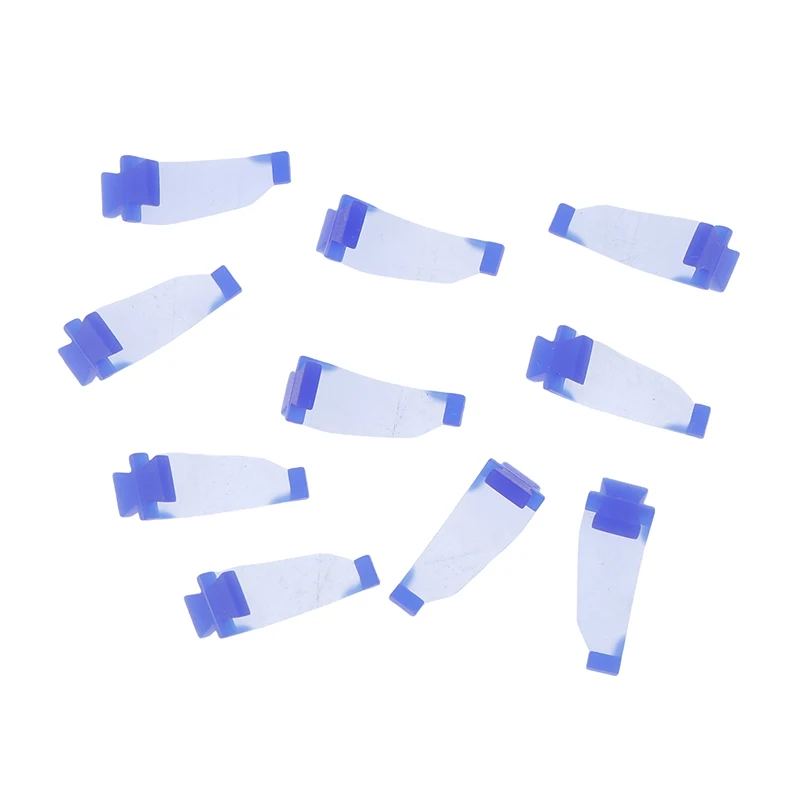 10 Uds. Matriz de mariposa Dental elasticidad tira elástica anterior y cuña materiales dentales de matriz aislante Dental