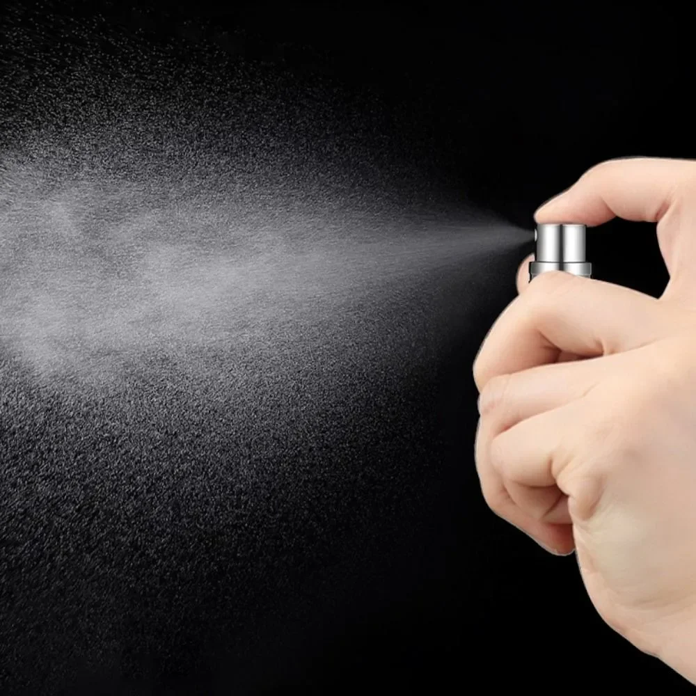 5 ml Leder-Parfümflasche, nachfüllbarer Parfümzerstäuber für Reisen, Sprühflasche mit ultrafeinem Nebel, Duftbehälter