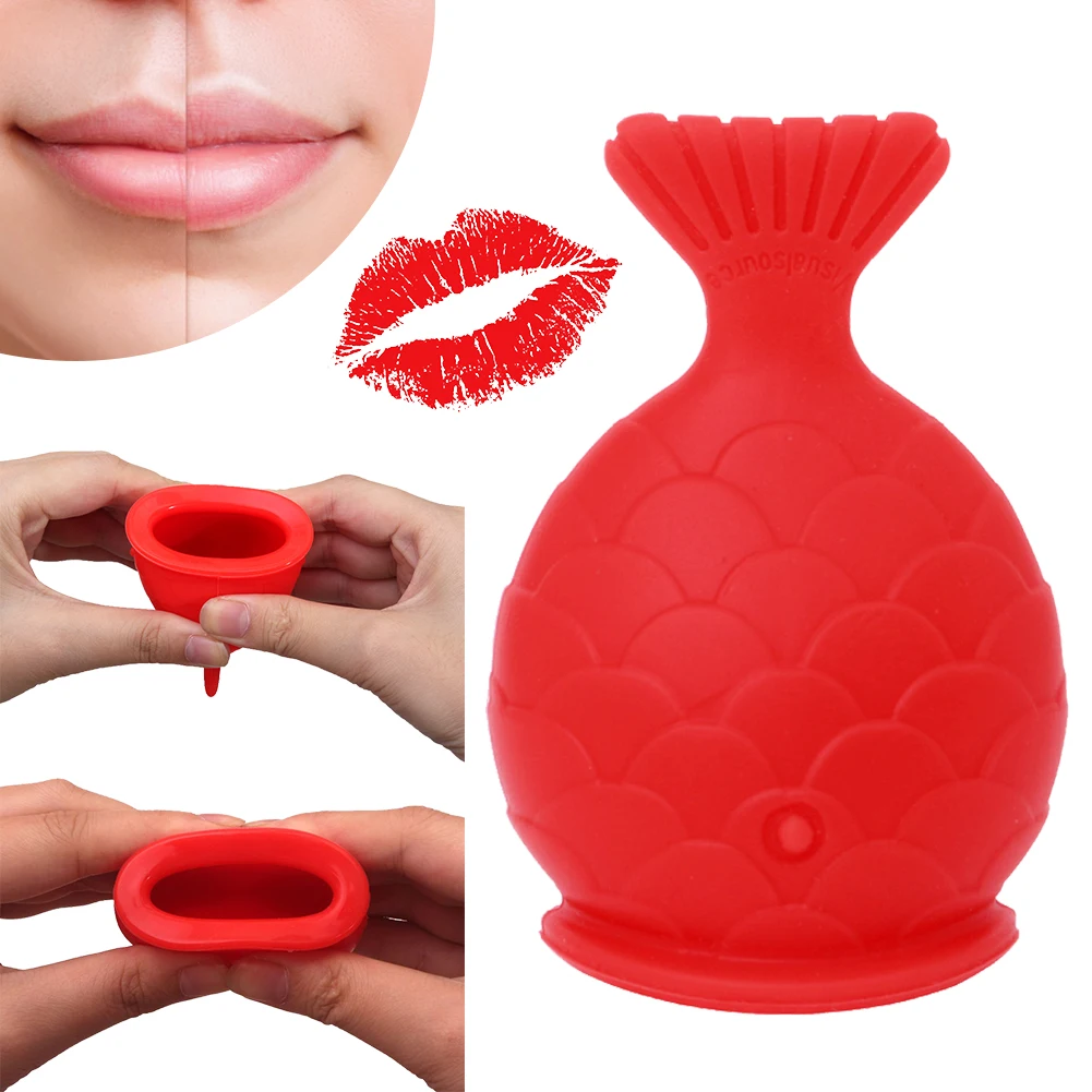 Dispositif repulpeur de lèvres pour un effet naturel de lèvres pulpeuses et volumineuses, outil de modelage des lèvres en forme de poisson
