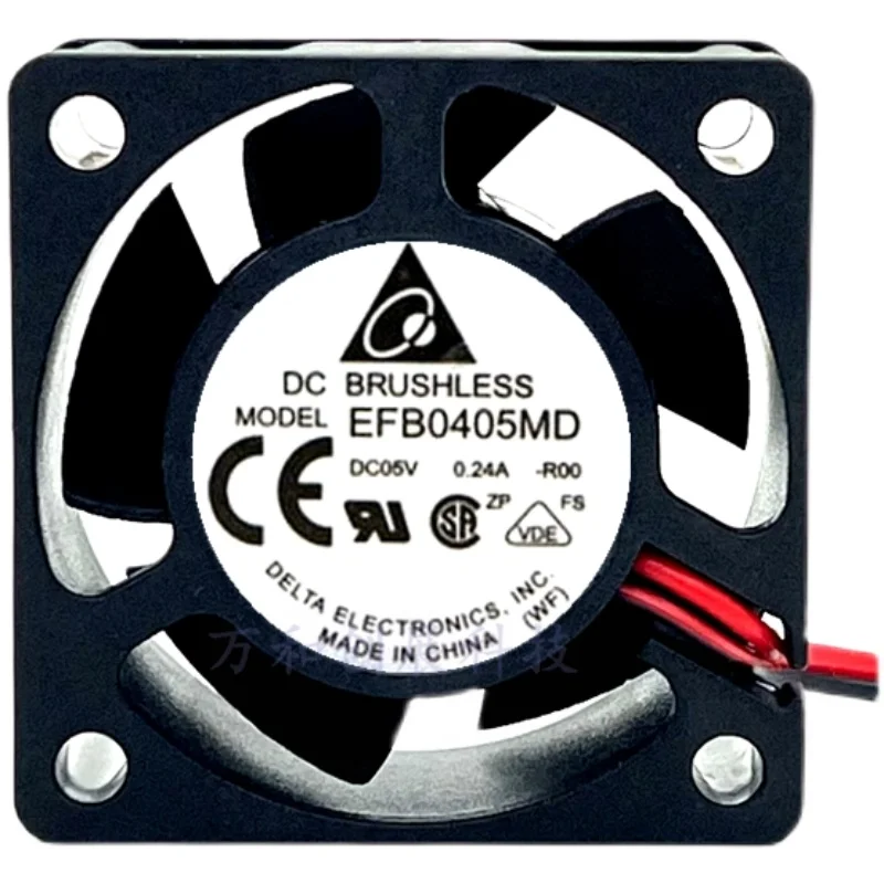 New CPU Cooling Fan for Delta EFB0405MD-ROO 5V 0.24A 4020 4cm Server Fan 40x40x20mm