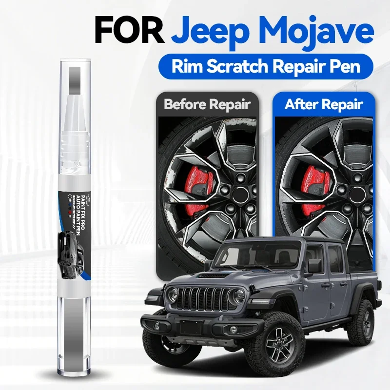 

Ручка-корректор для ремонта автомобильной краски для JEEP GLADIATOR MOJAVE 2020-2025: аксессуары для устранения царапин, цвета: черный, красный, белый (PRC, PW)