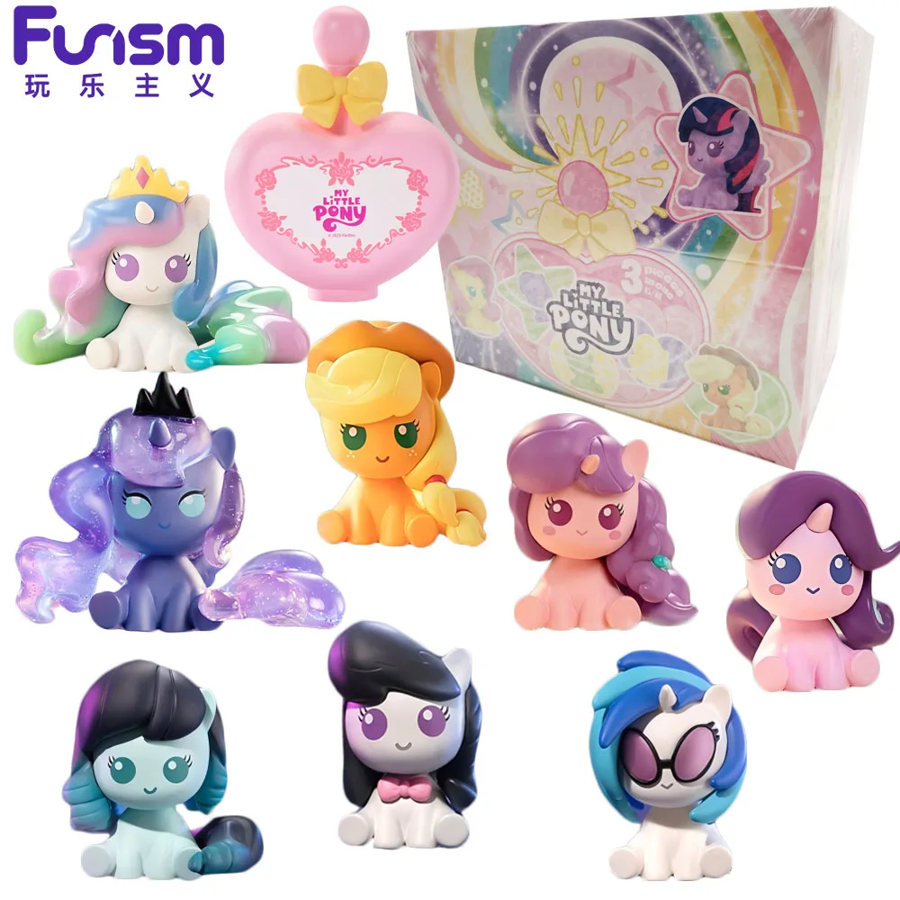 

Genuine FUNISM My Little Pony Blind Box Friendship Is Magic Series Magic Bottle Design Cute Cartoon Toys Birthday Gift for Kids