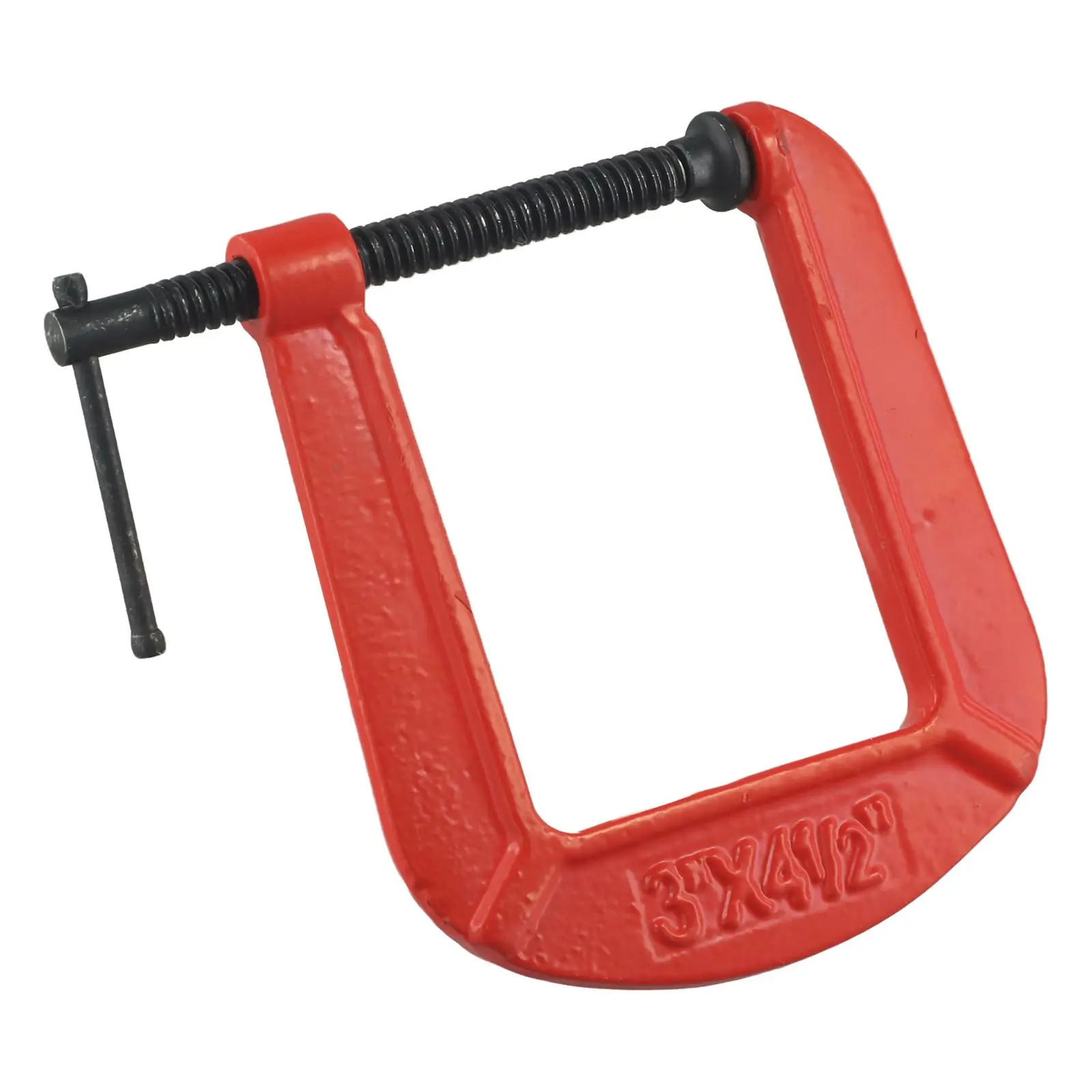 G Clamp Woodworking Fixture Strong Jaw Fixing Wooden Strips Metal Orange For Masonry Metalwork Crafting Hand Tools Equipment