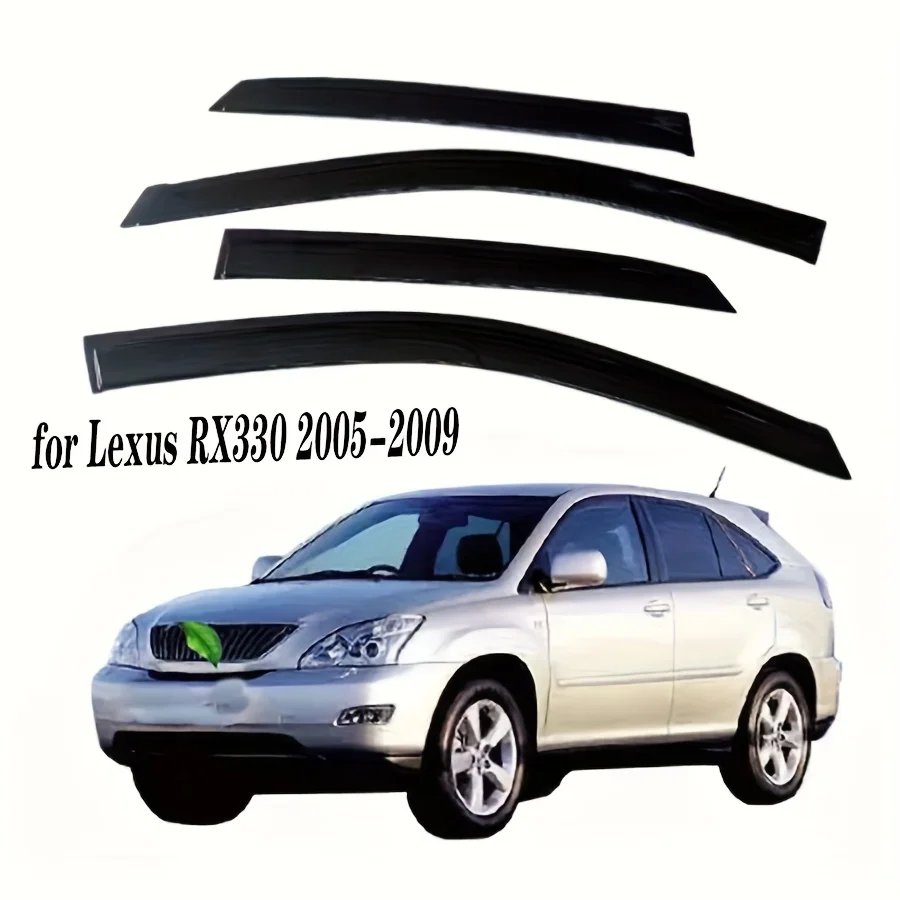 Suitable for Lexus RX330 2005-2009 Rain cover sun visor car deflector window rain cover car rain cover body kit auto accessories