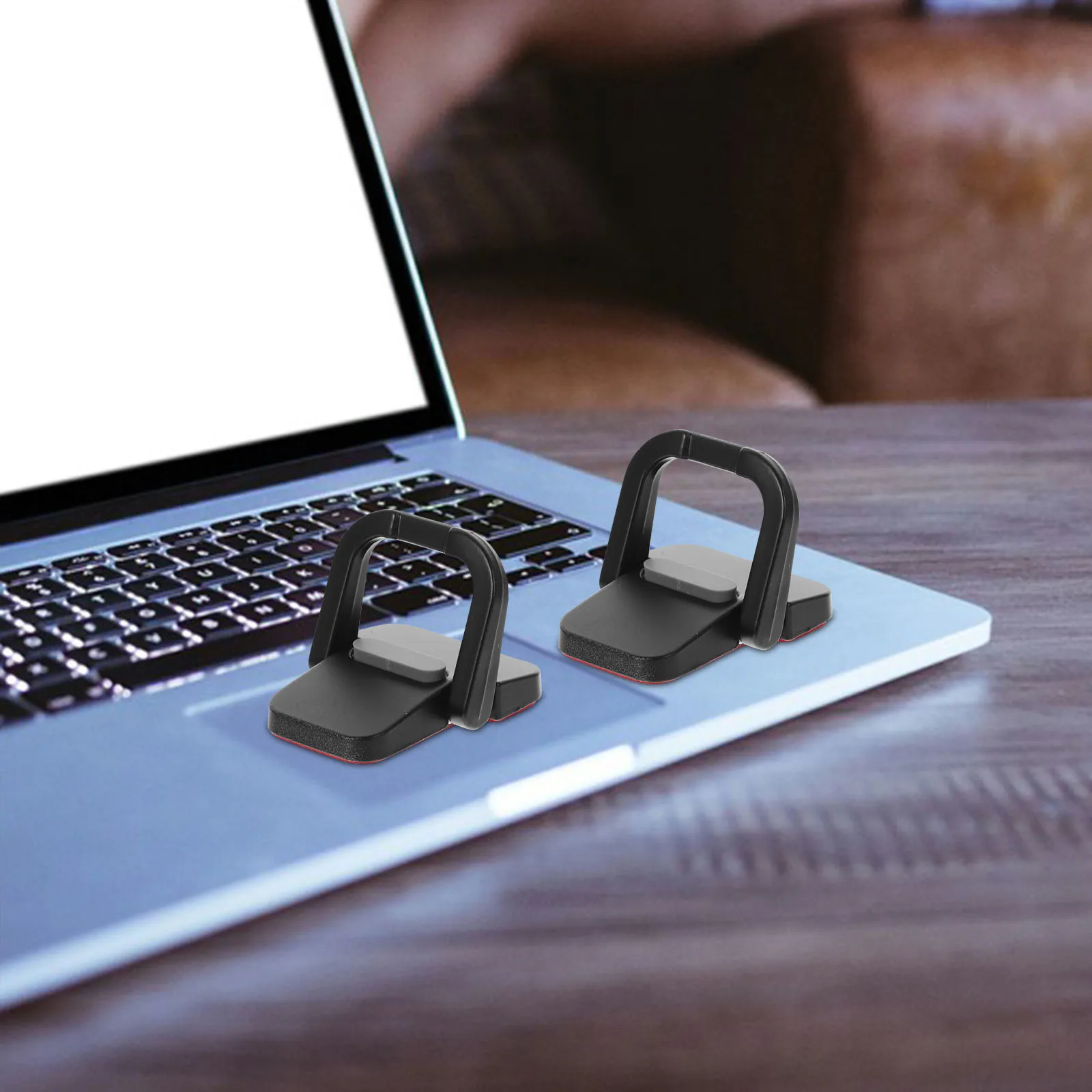 

Laptop Stand Ventilation Riser Portable Risers Computer Stands for Black Cooling