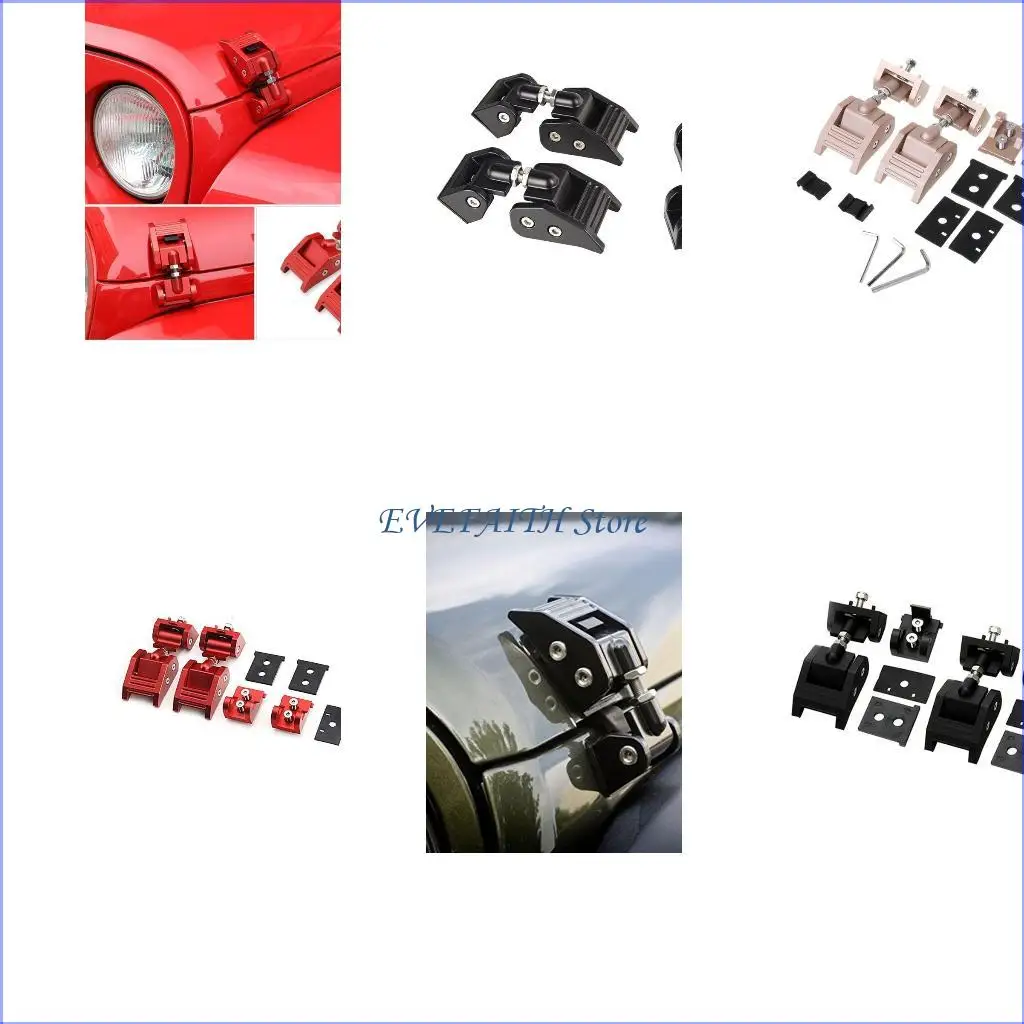 

124B Капот двигателя для защелки Кронштейн для блокировки защелки для JK Rubic