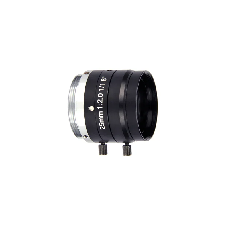 25mm F2.0 5MP FA 1/1.8" Fixed Focus C-mount camera Lens for industry inspection