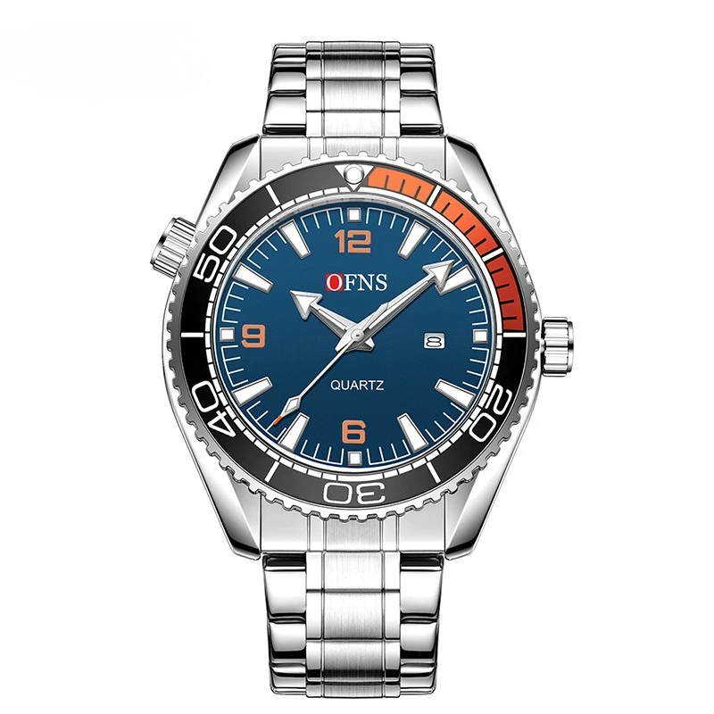 

Популярные кварцевые часы OFNS: водонепроницаемые, с календарем, светящиеся, модные, мужские, стильные.