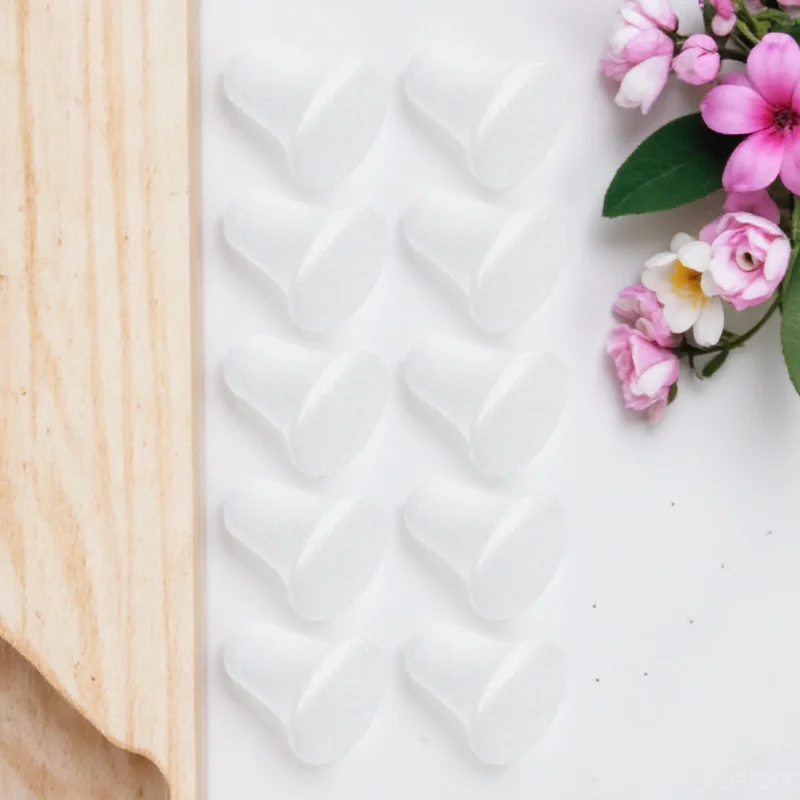 

10 Pcs Christmas Hanging Ornament DIY Bell Pendant Craft Baubles for Xmas Decors White Polystyrene Tree Ornaments