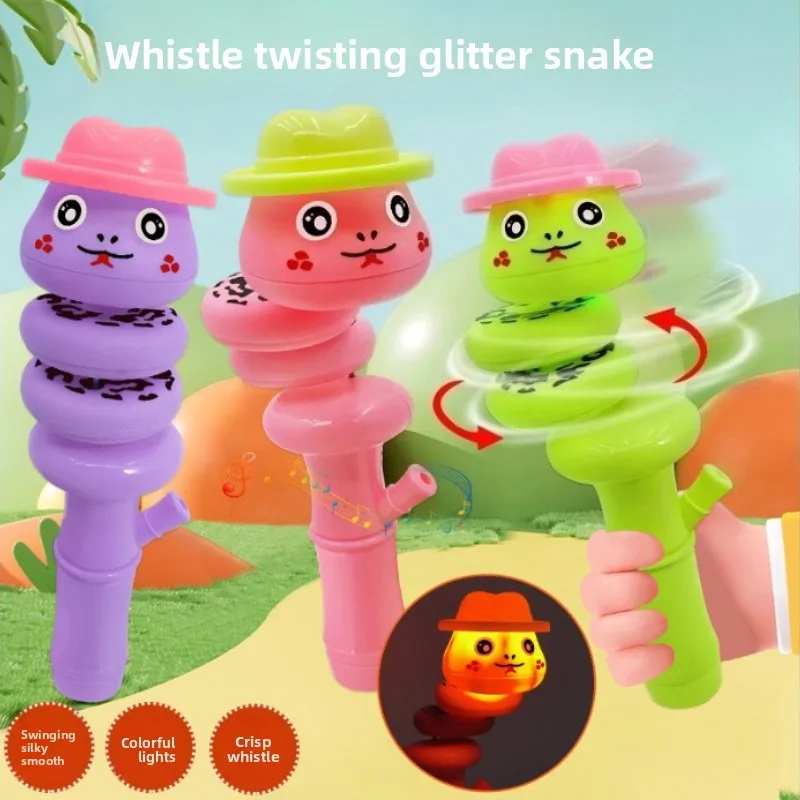 

Twisty Wiggly Snake Toy Children's Educational Creative Stress-Relief Balance Spinning Snake Toy Gift for Boys and Girls