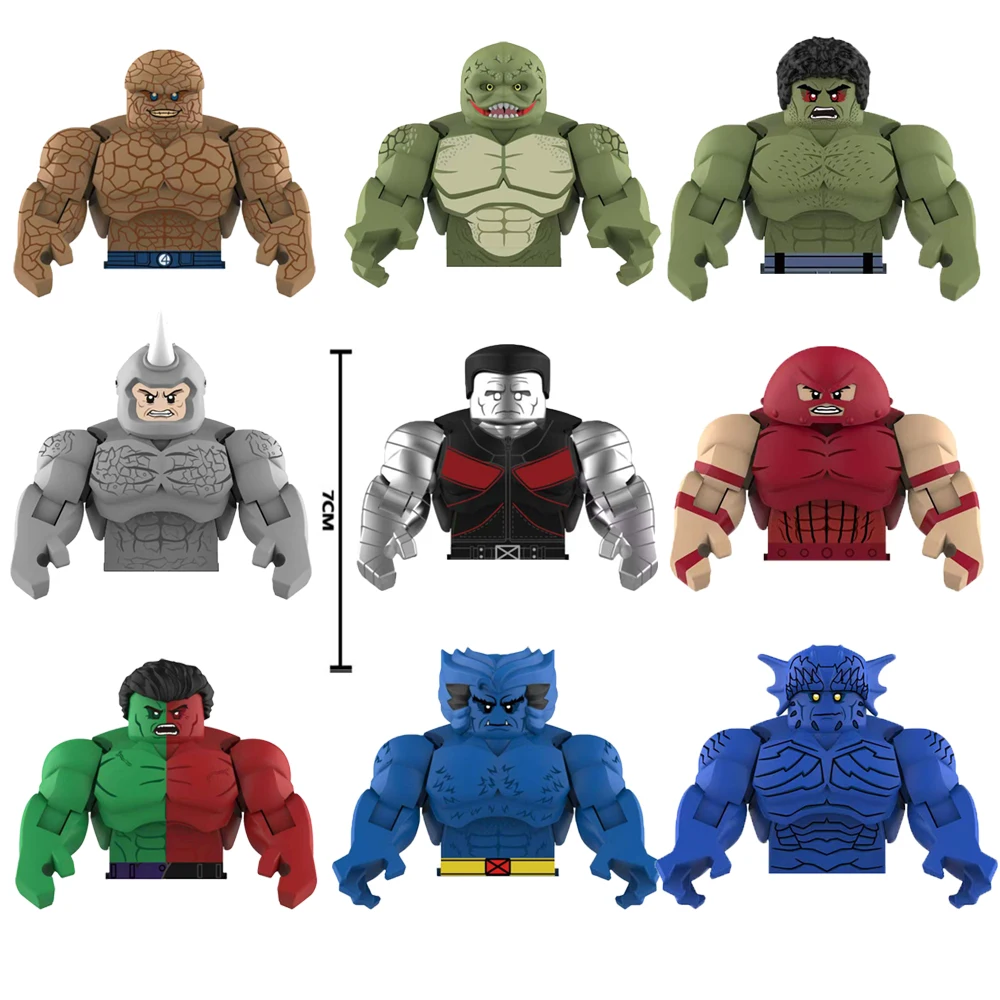 Bloques de Construcción Móviles: Figuras de Acción de Bestias (Lagarto, Rinoceronte) para Ensamblar, Rompecabezas, Juguetes, Adornos y Muñecos Modelo