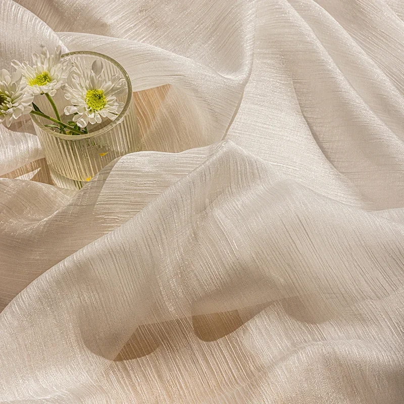 شفاء الشاش الستار الفرنسية ضوء الفاخرة فانتوم الغزل غرفة المعيشة غرفة نوم شرفة التظليل غاسل مذهب صافي الأحلام الستار