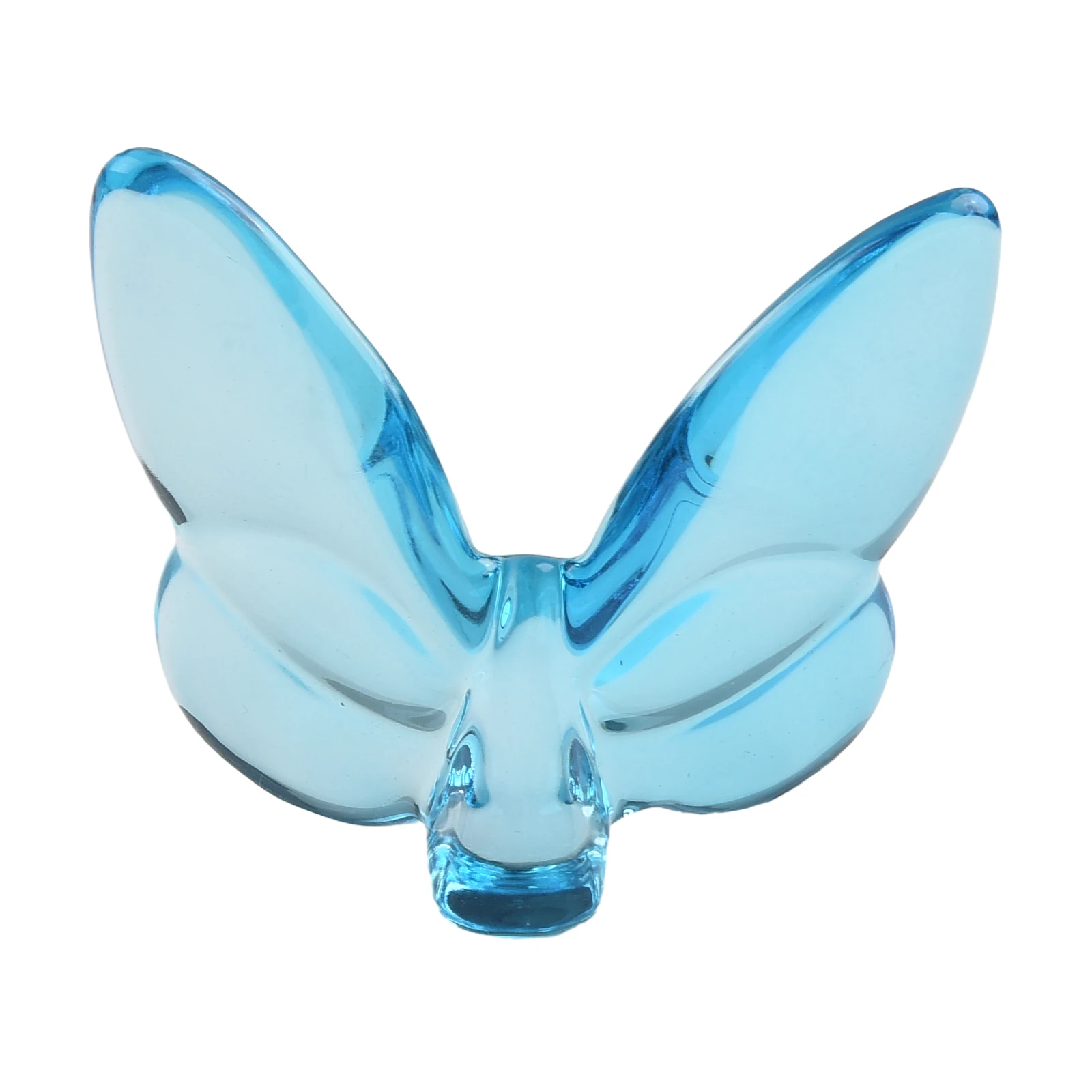 6.5*8*3cm Lucky Butterfly Ornament Vibrant Butterfly Decor Anti-fall High Borosilicate Glass Strong Refraction