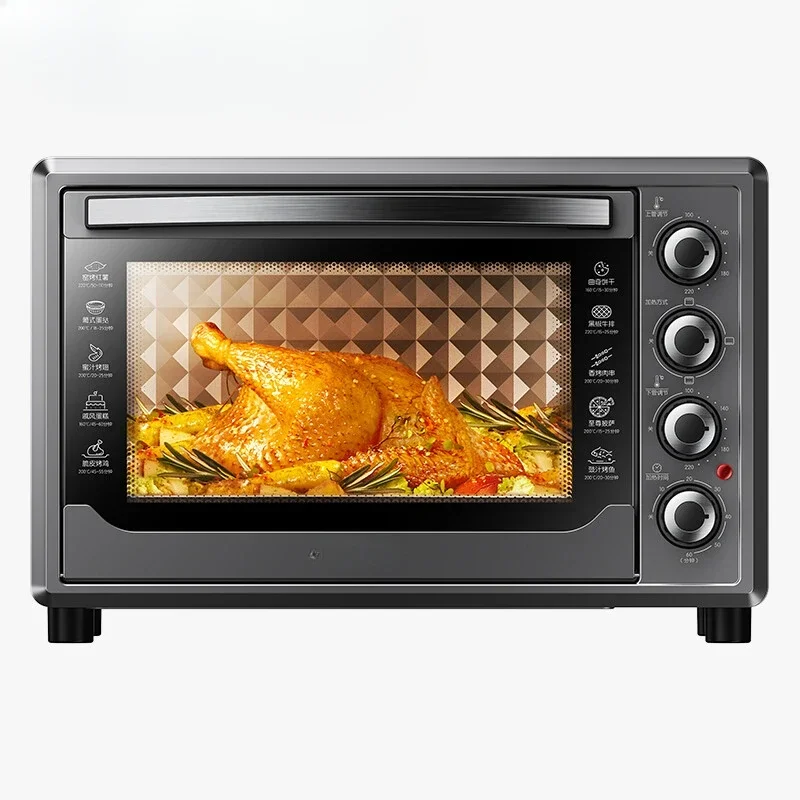 Hot SalesHome Multifunctional Electric Oven 45L Precision Timing Temperature Control Professional Baking Cake Pizza Oven Air Fry