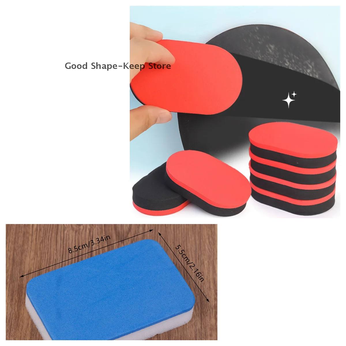 

1/5PC Table Tennis Cleaning Brush Rubber Sponge Eraser Durable Table Tennis Racket Cleaner Tennis Racket Care Accessories