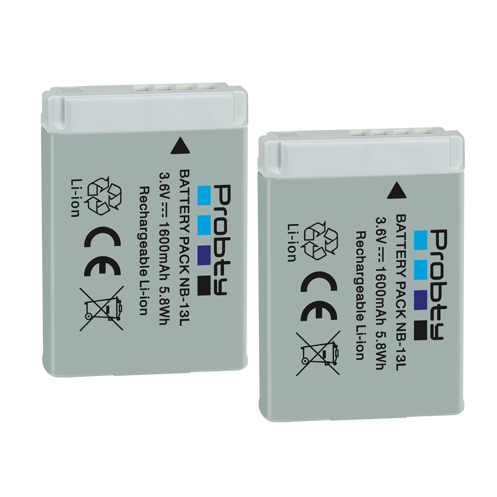 NB13L NB-13L Battery for Canon PowerShot G5X, G7X, G9X, G7X Mark II, SX620 HS, SX720 HS, SX730 HS, G9X Mark II, SX740 HS