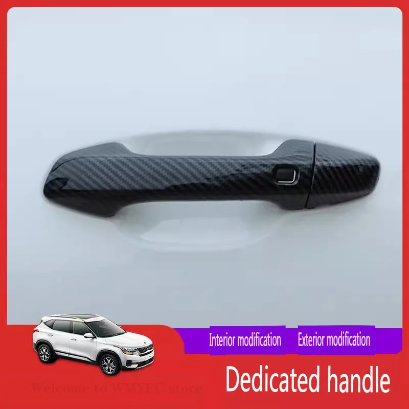 Exterior Accessories For Kia Seltos 2020 2021 2022 2023 2024 2025 Side Door Handle Catch Cover Trim Protection Cap Car Styling