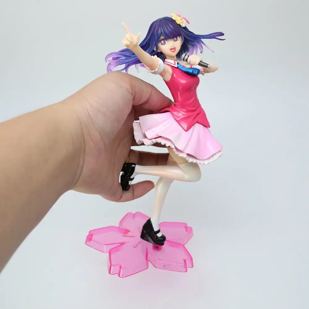24CM New Model Beautiful Girl Xiao Ai Idol I Recommend Child Hoshino Ai Figure Anime Model Ornament Boys and Girls Holiday Gift