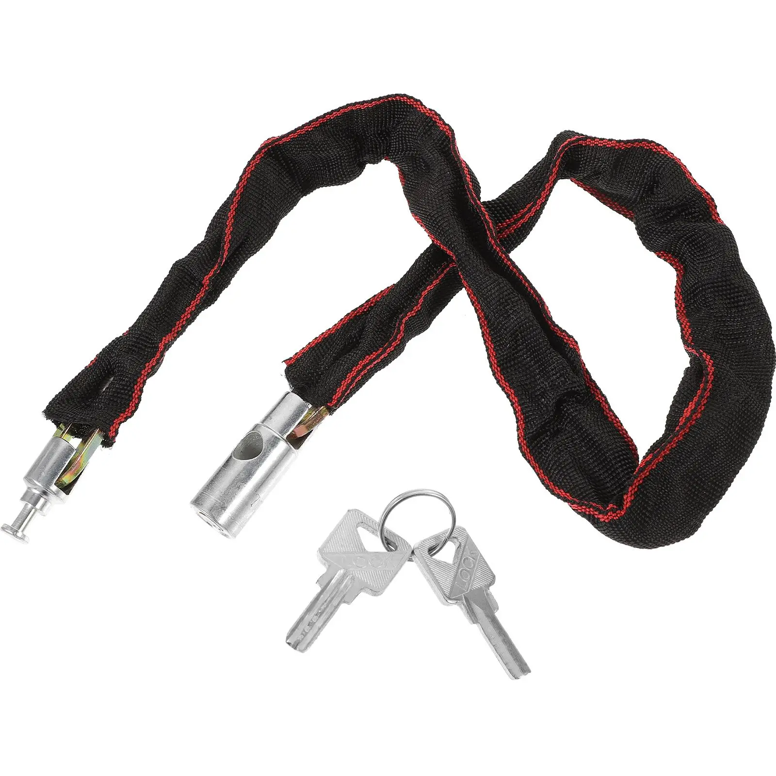 

80 CM Lock with Key Lightweight Bike Chain Cable Child Electric Scooter Accessories