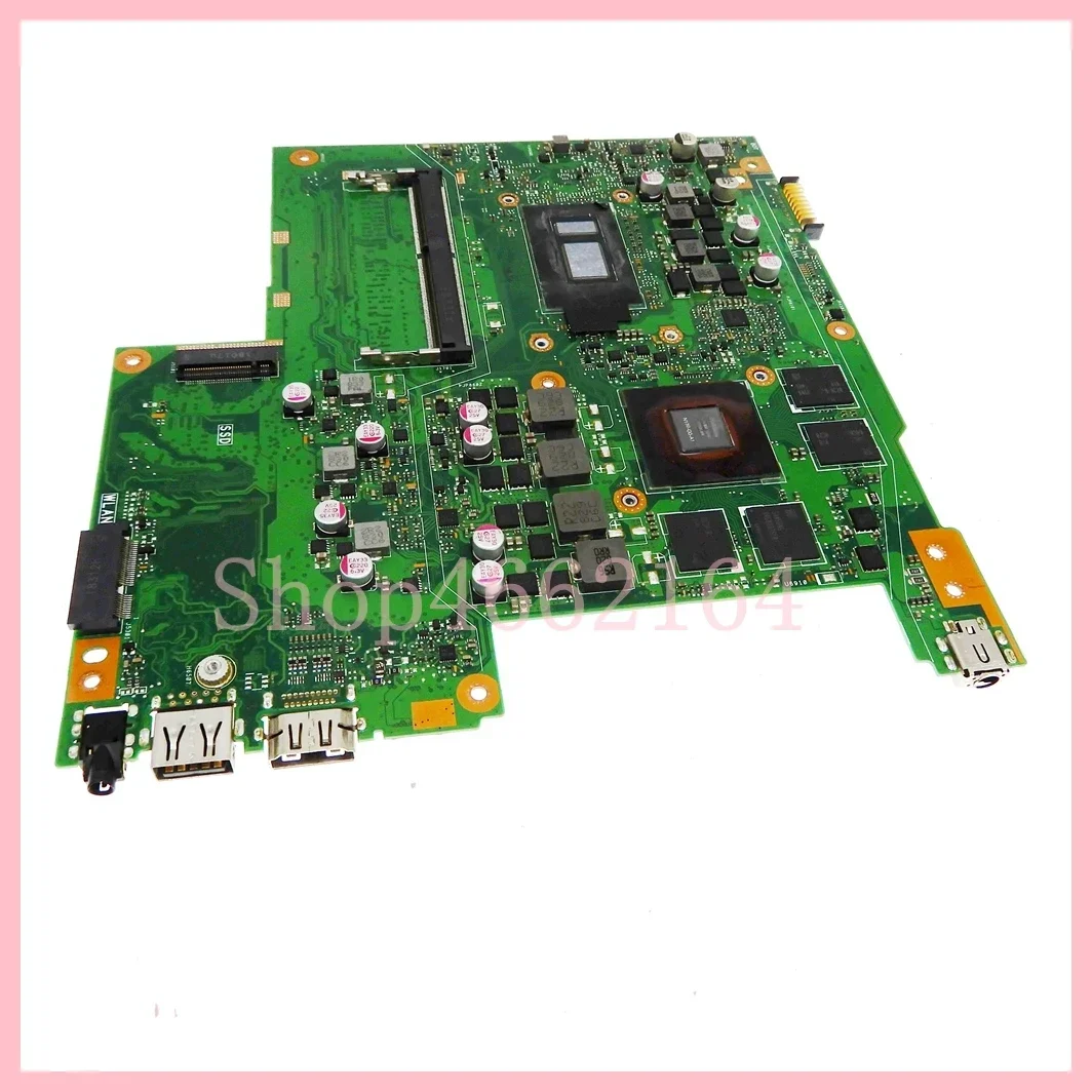 Imagem -03 - com I57200u I7-7500u Cpu Gtx1050 Gpu Mainboard para Asus X560ud F560ud A560ud K560ud Laptop Placa-mãe 100 Testado ok X560ud