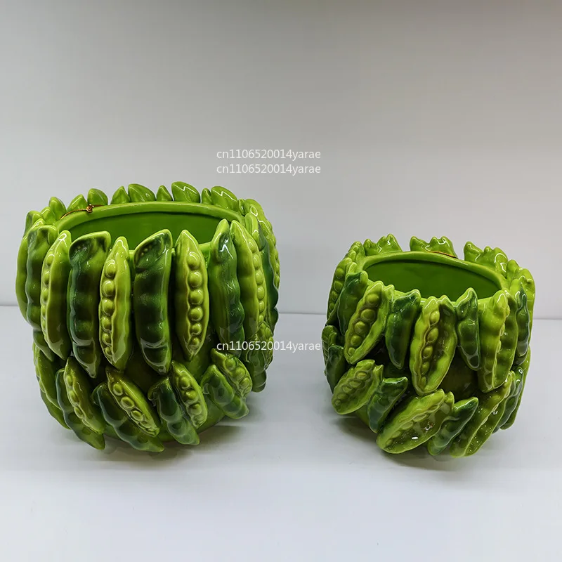 

Керамический орнамент с фруктами, орнамент в виде гороха, ваза, цветочная композиция, украшение, домашние поделки