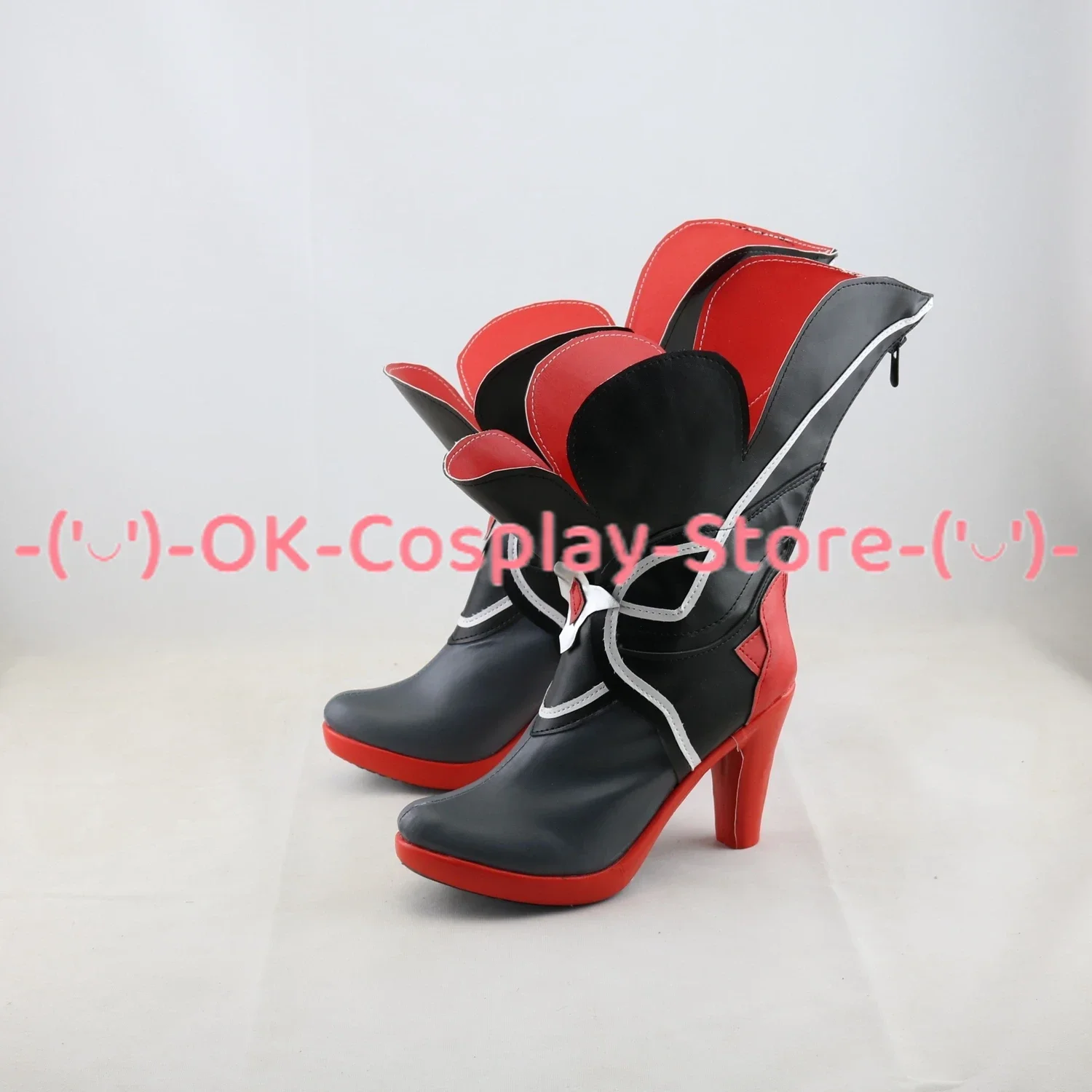 Spel Honkai Impact 3 Twins Seele Vollerei Cosplay Schoenen Pu Lederen Schoenen Halloween Carnaval Laarzen Rekwisieten Op Maat Gemaakt