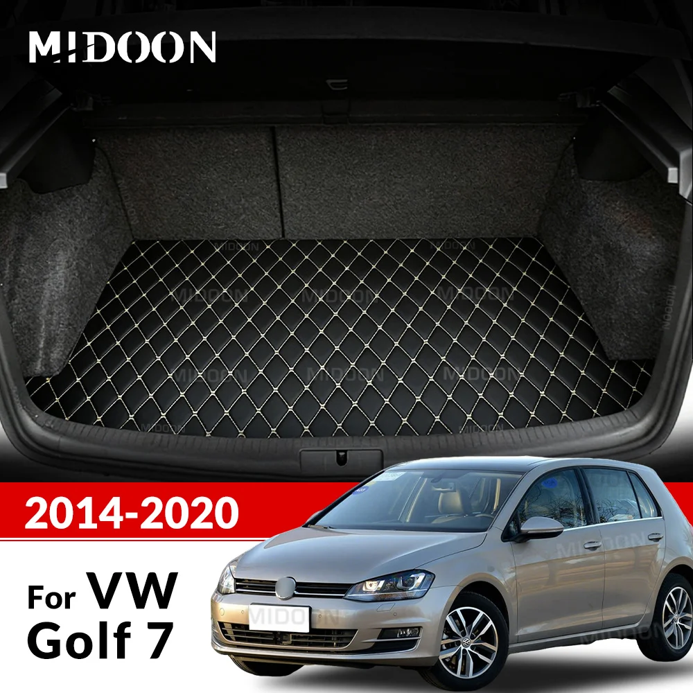 

Car Trunk Mat For VOLKSWAGEN VW Golf 7 2014 2015 2016 2017 2018 2019 2020 Custom Car Accessories Auto Interior Decoration