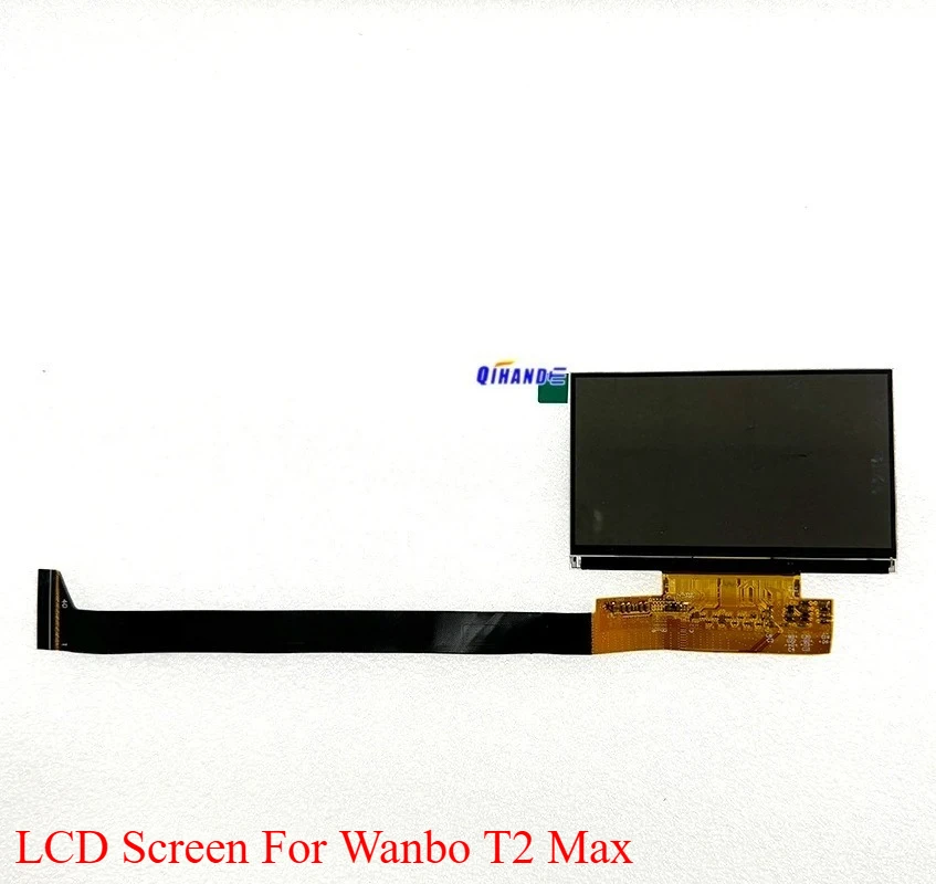 New Projector LCD Screen for Wanbo T2 Max 40Pin Long Cable LCD Display Panel Diy HD LED Screen Polarising Glass 84x50