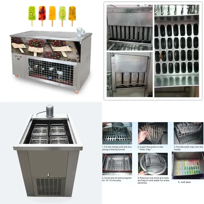 Commercial High Yield 3 Mode 3 Flavor Lollipop Machine for Water Milk Corn Nut Fruit Popsicle Maker