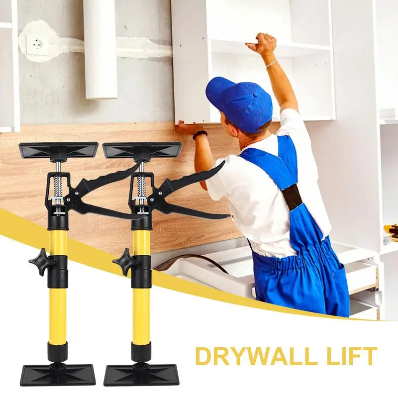 

Drywall Jack Poles 3rd Hand Support Pole 11.8-23.2 Inch Adjustable Support Pole Multifunctional Woodworking Tools For Jacks