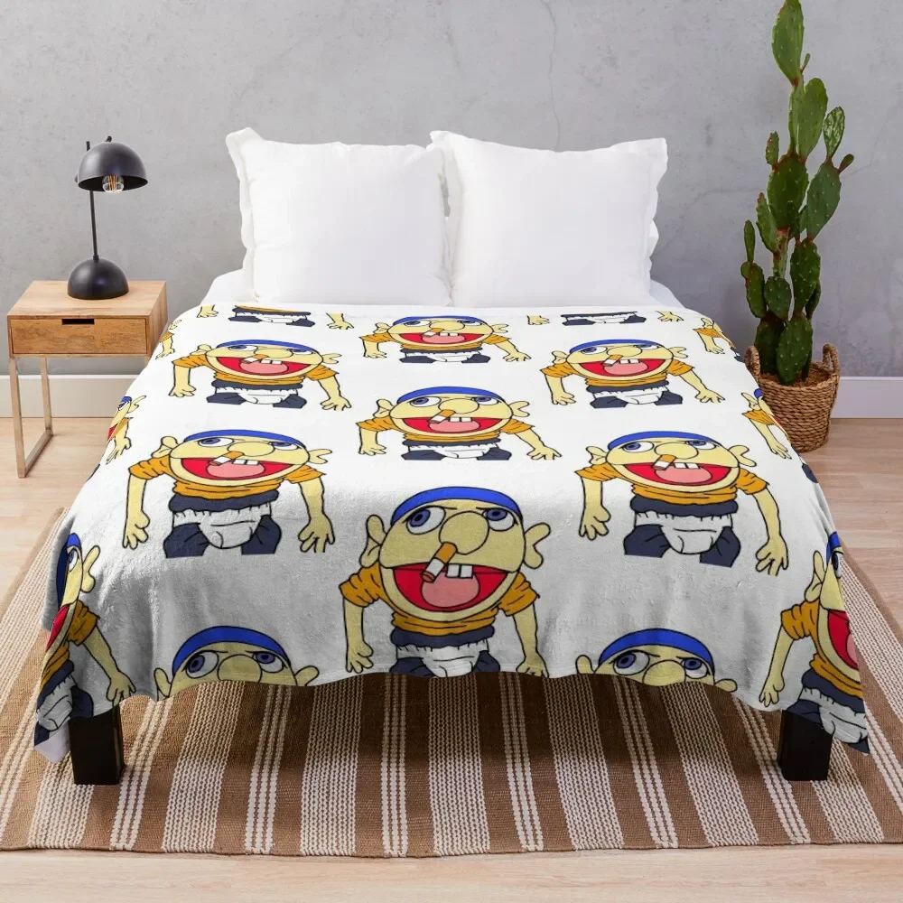 

Sml Jeffy Throw Blanket Quilt For Decorative Sofa Soft Beds for winter Blankets