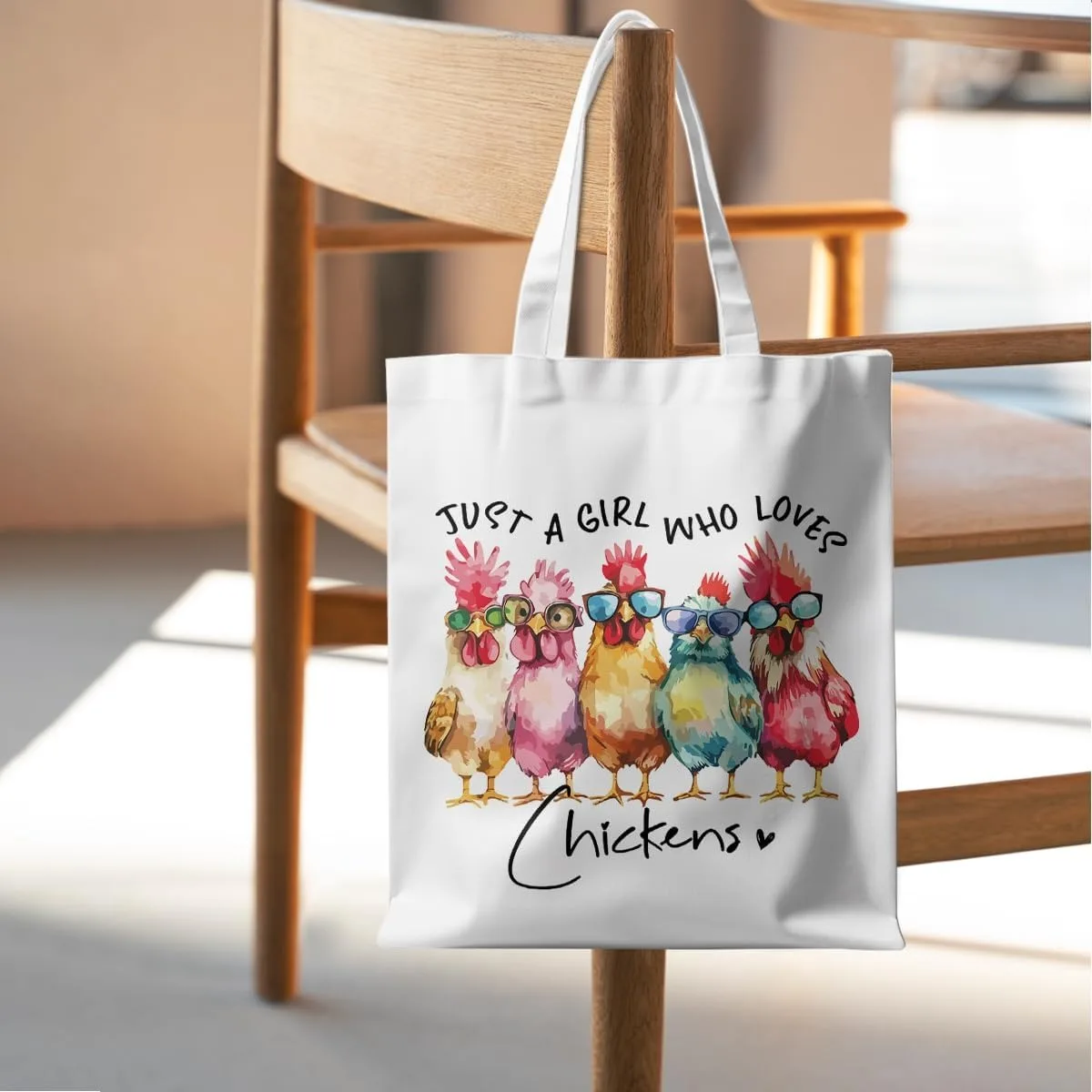 

Canvas Tote Bag Watercolor Capybara Frog Animal Cow Horse Raccoon Print Bag Lovers Gifts for Women Reusable Grocery Bags